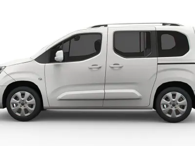 Opel Combo Life 2022 Low-poly 3D model