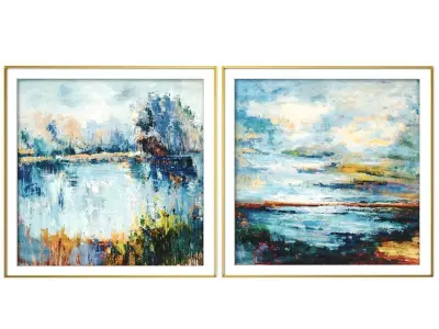 Art Frames 142- Impressionist Art 4 3D model