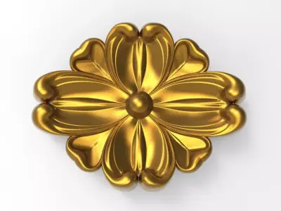 decorative rosette 3D model