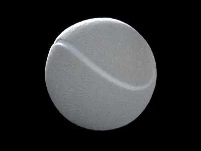 tennisball tennis ball 3D model