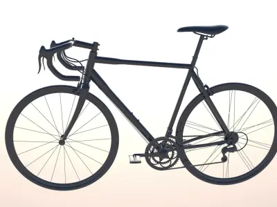 bike-bike bicycle in sky 3D model