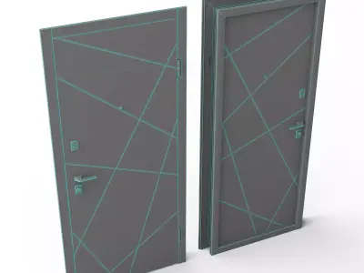 Miliana Door 3D model