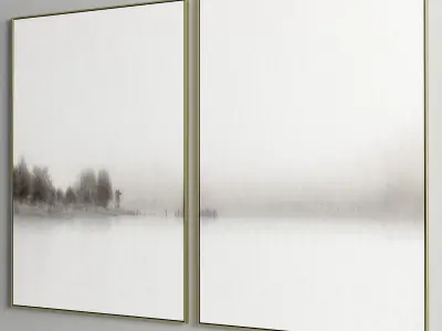 Photo Frame 37 Low-poly 3D model