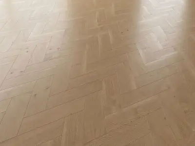  Parquet Oak Natural Brushed set 5 3D model