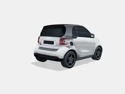Smart EQ fortwo 2020 Low-poly 3D model