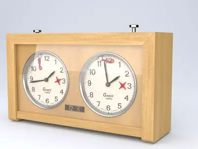 Garde chessclock 3D model