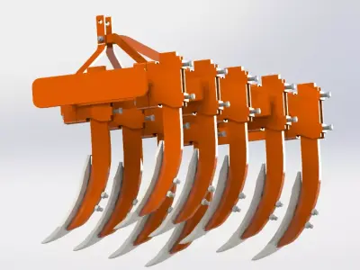 TRACTER CULTY  FOR FARMER  3D model