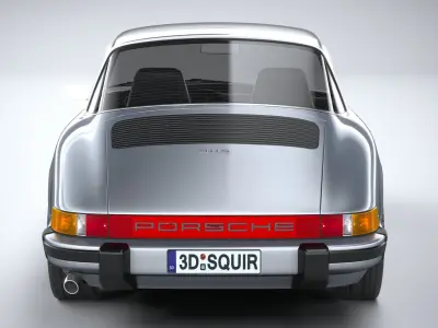 Porsche 911 Targa 1974 3D model
