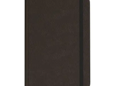 Brown notebook 3D model