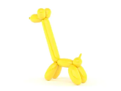 Balloon Giraffe 3D model