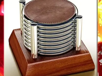 Chivas Regal Coasters - High Detailed 3D model