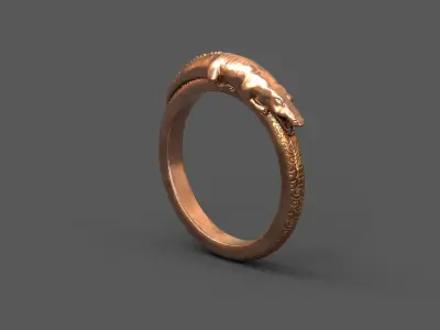 High-Quality 3D Ring Model Pack 8 Low-poly 3D model