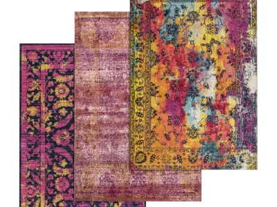Rug Set 1695 3D model