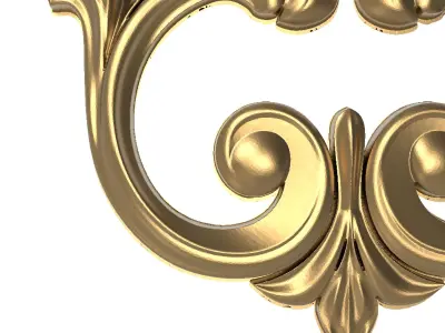  decorative pattern ready for 3D printing 3D model