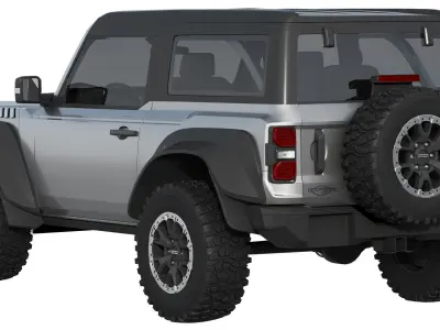 Bronco Raptor 2-door 2022 3D model