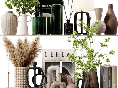 Decorative Set 04 3D model