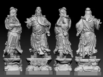 Guan Yu 3D model