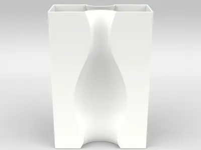 Illusion Vase Set 3D model
