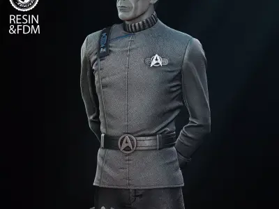 Wicked Movies Spock Bust 3D print model 3D print model