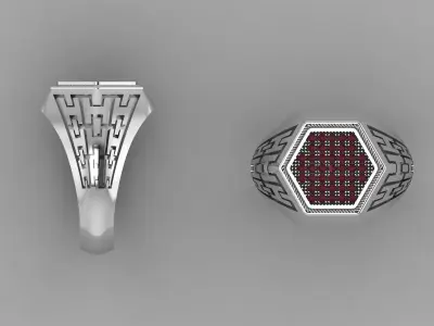 NEO MAN RING MODEL42 3D print model