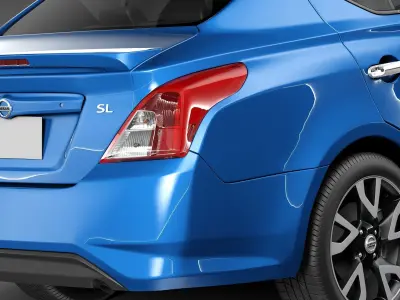 Nissan Versa Sedan 2015 3D model