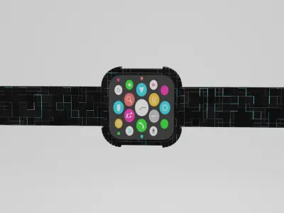 HAND WATCH 3D model