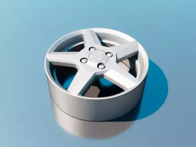 R77 Wheel 3D Model 3D model