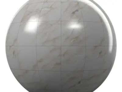 SeamlessMarbleSet01 - 4K - PBR - SBSAR Texture