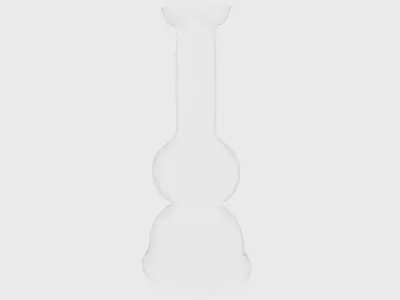 ZARA HOME BOTTLE BOROSILICATO  Free low-poly 3D model