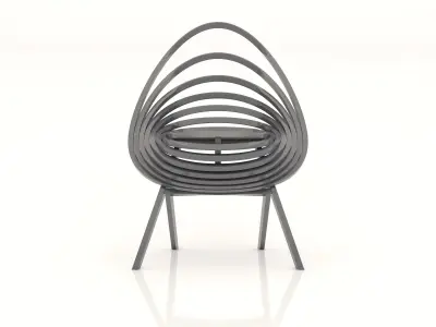 Modern Chair 6 3D model