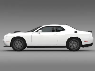 Dodge Challenger RT Shaker LC 2015 3D model