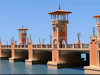 Stanley Bridge 3D model