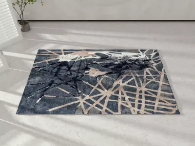 New Chinese carpet 3D model