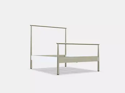 GJORA Bed frame 6 Low-poly 3D model