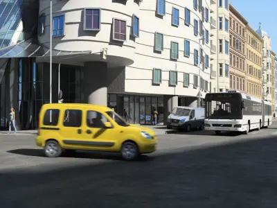 Archmodels vol 55 - ships and vehicles 3D model