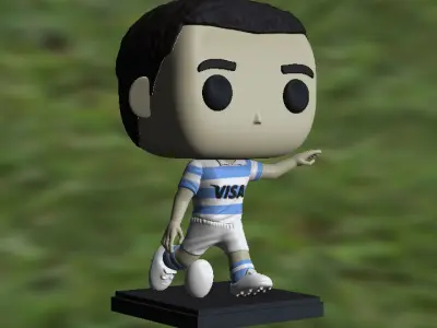 Funko rugby 3D print model