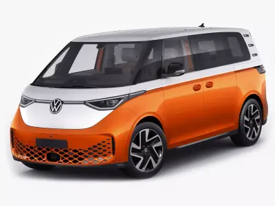 Volkswagen ID BUZZ 2023 3D model