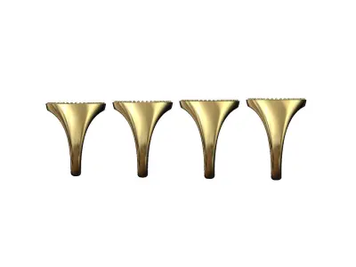 Bay leaves branches crown diamond signet US sizes 8to11 3D print model