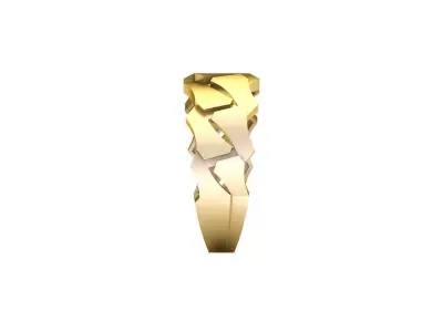 cuban chain ring 3d model 3d print 3D print model