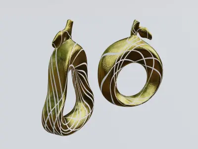 Decorative Apple-Pear 3D model