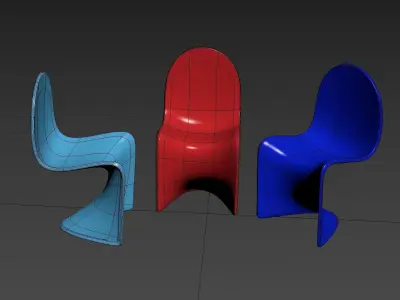 Panton chair 3D model