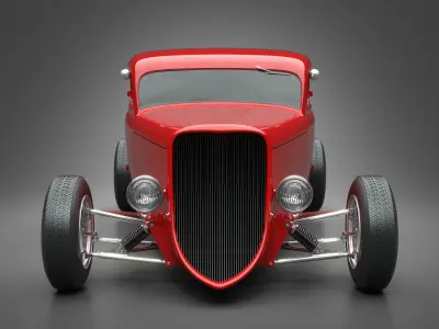 1933 Boyd Coddington Vern Luce Coupe 3D model