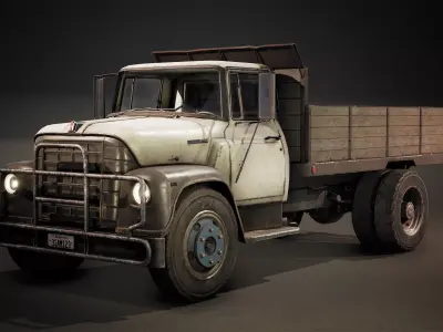 International Loadstar  Low-poly 3D model