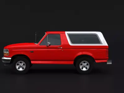 Bronco 1991-1996 3D model