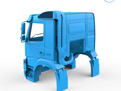 Volvo FMX porteur 500 Cabin 3D print model