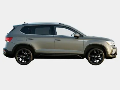Volkswagen Taos 2024 SE Spec Low-poly 3D model