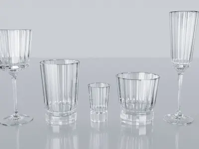 Glasses Set 3D Models 3D model
