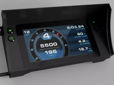 Custom Golf MKII Dash 3D print model