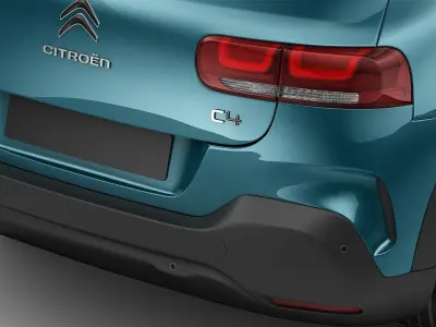 Citroen C4 Cactus 2018 3D model