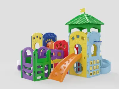 XALINGO - Playground Modular Advanced 3D model